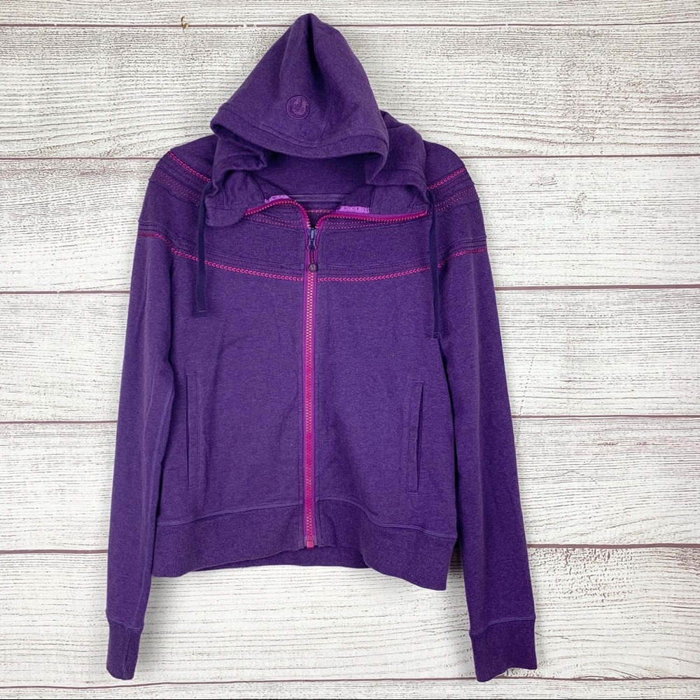 Lululemon Purple and Pink Zipper Hoodie